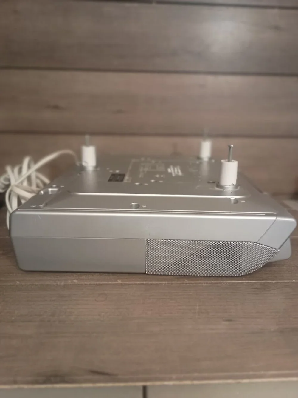 Sony Under Counter CD AM/FM Radio Player Model ICF-CD543RM Tested No Remote